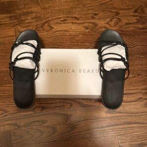 Veronica Beard Black Sandals
